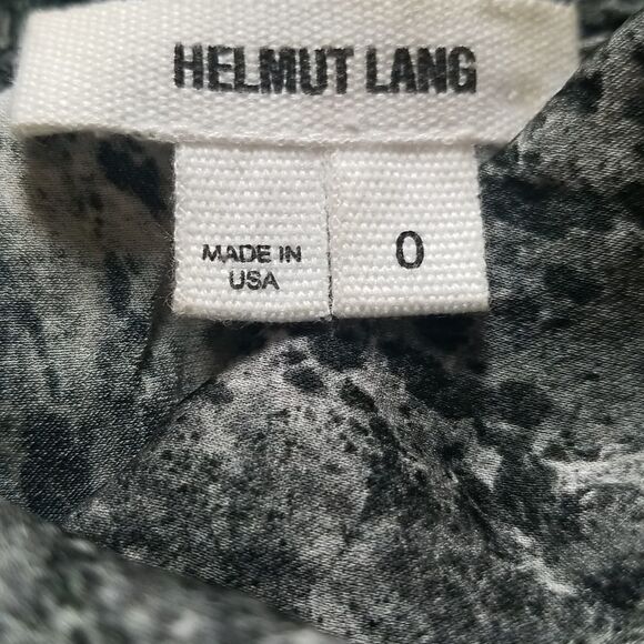 EC HELMUT LANG SILK HEATHEN DRESS, AS SEEN ON CELEBRITIES SZ. 0 - Picture 4 of 6